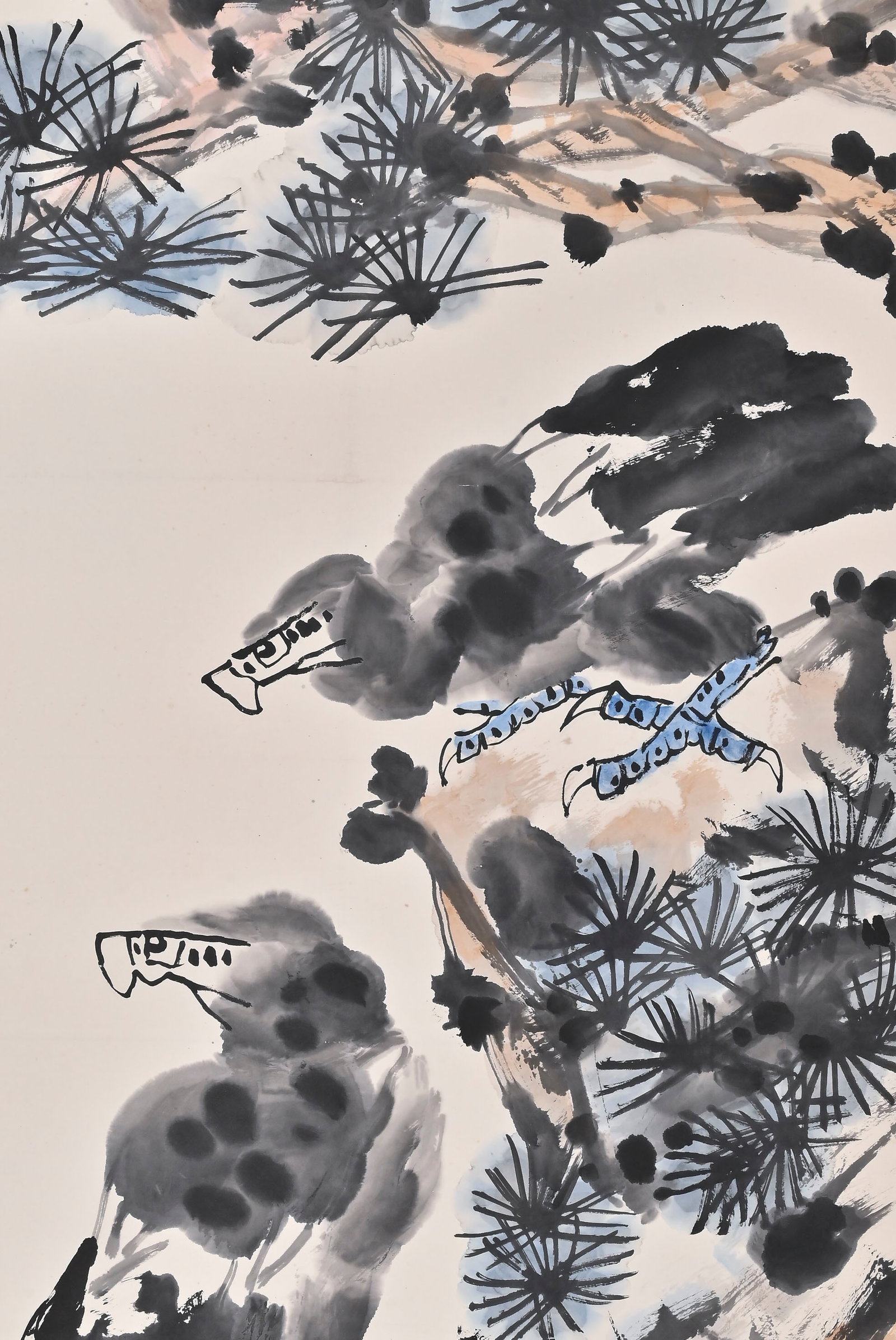 LI KUCHAN (1899-1983) PINE EAGLE - 3
