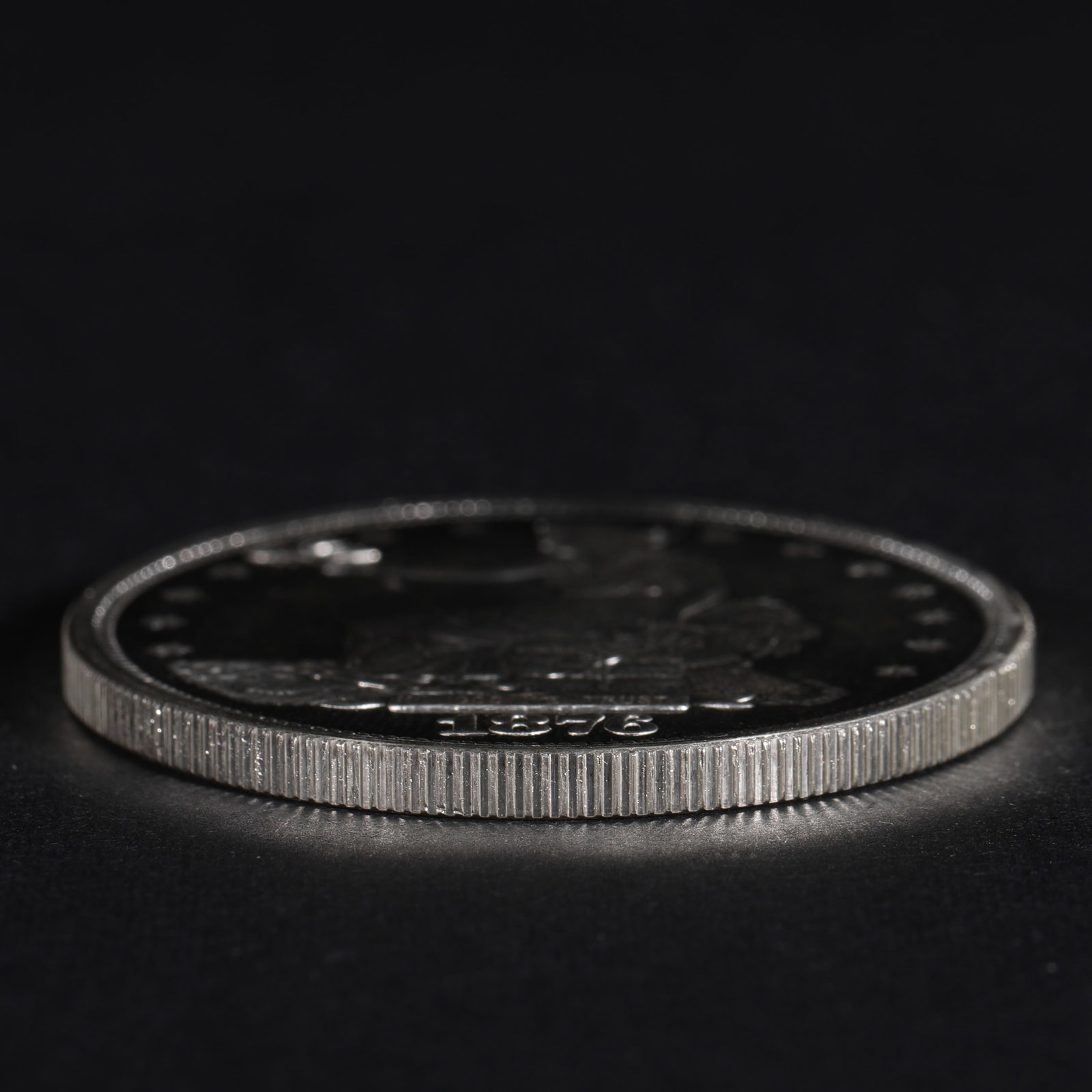 1876 US TRADE SILVER DOLLAR - 3