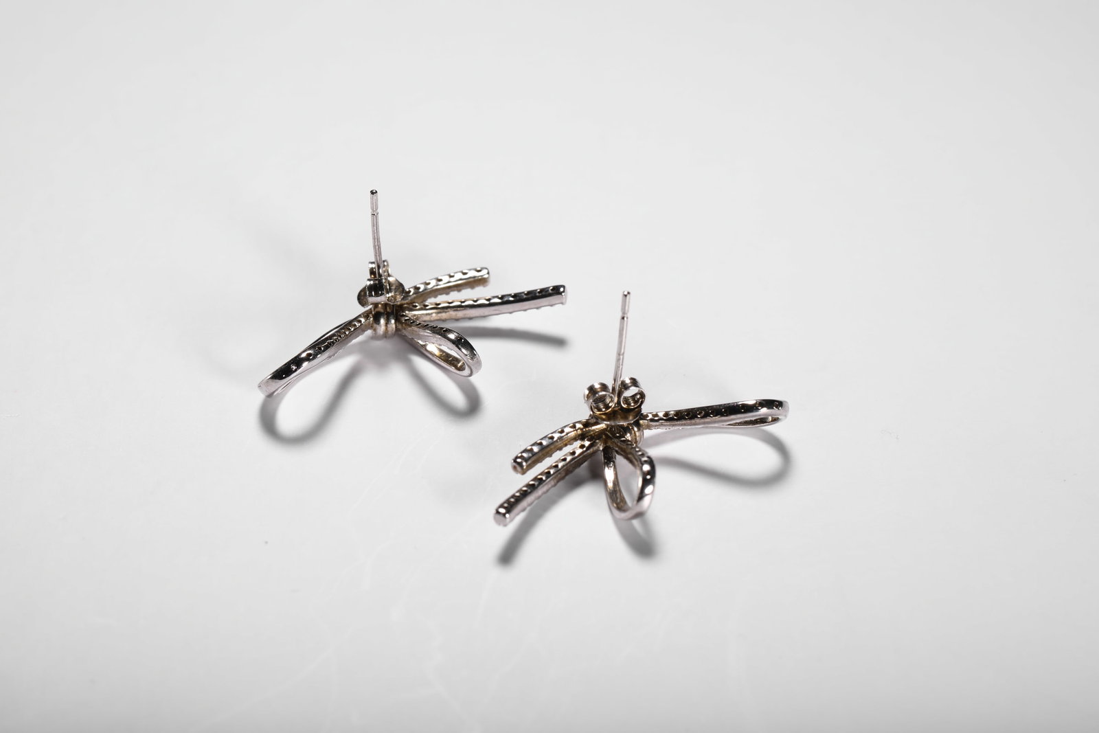 SILVER STUD EARRINGS - 3