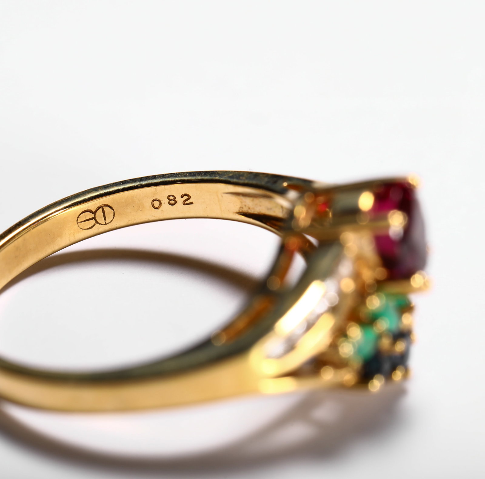 18K RUBY RING - 3