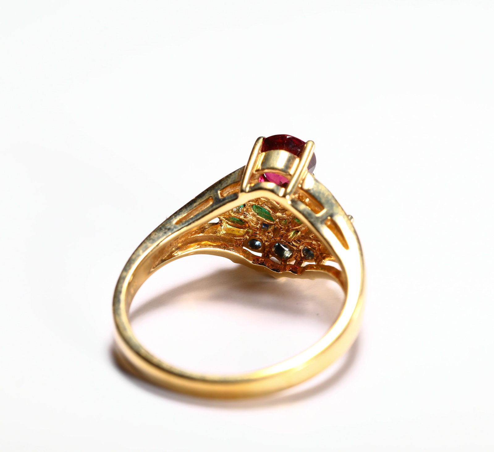 18K RUBY RING - 4