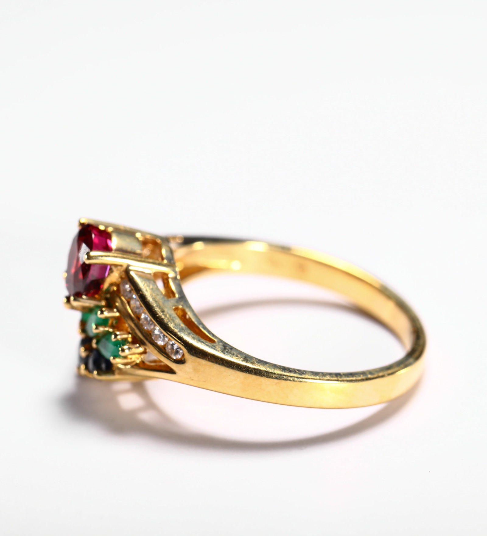 18K RUBY RING - 5