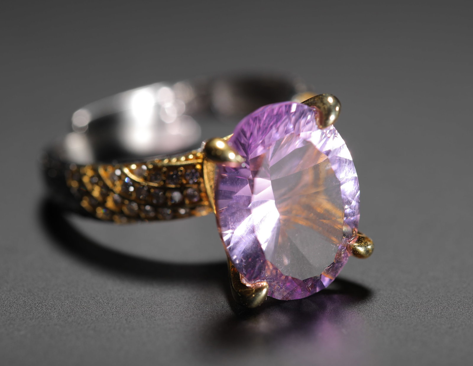 AMETHYST RING - 2