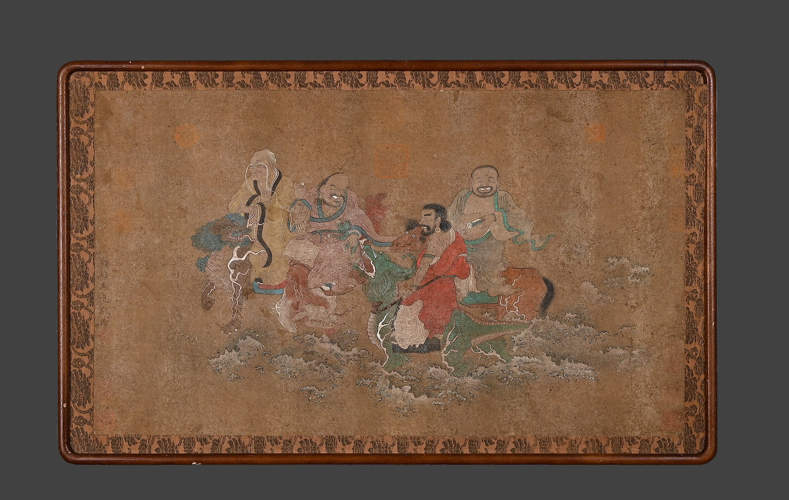 THE ARHAT PAINTING BY DAI JIN OF THE MING DYNASTY (1388-1462) (1 of 12)