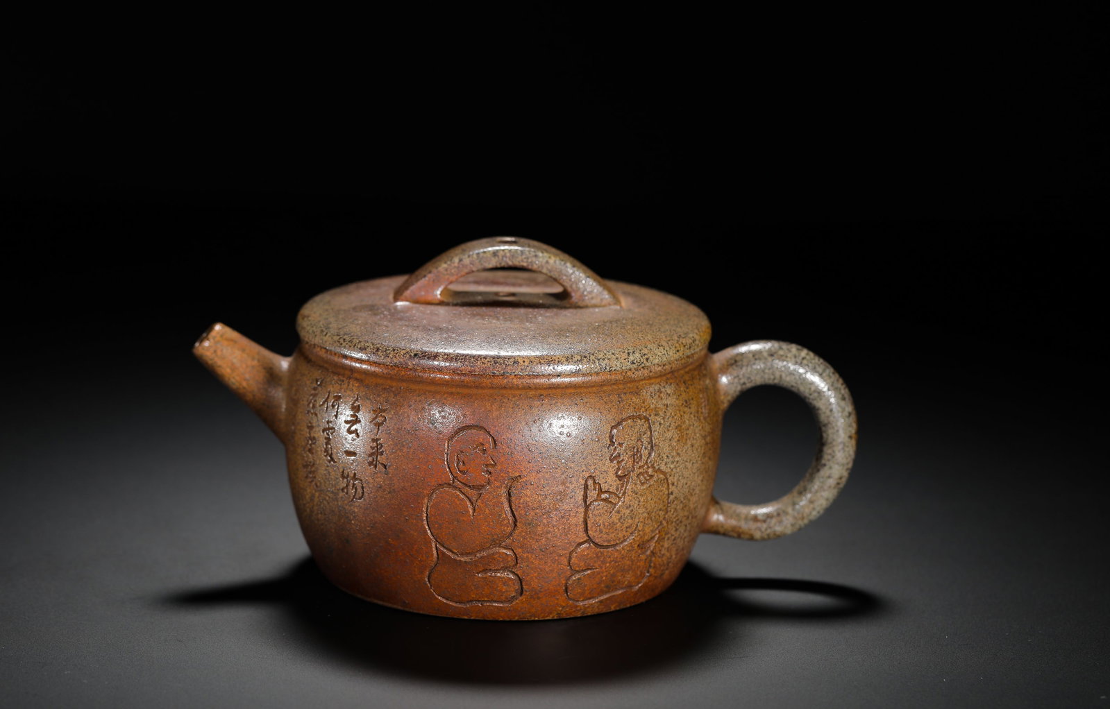 QING DYNASTY YANG PENGNIAN PURPLE CLAY TEAPOT (1 of 9)