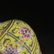 A pair of yellow ground pink flower double dragon ear - 7