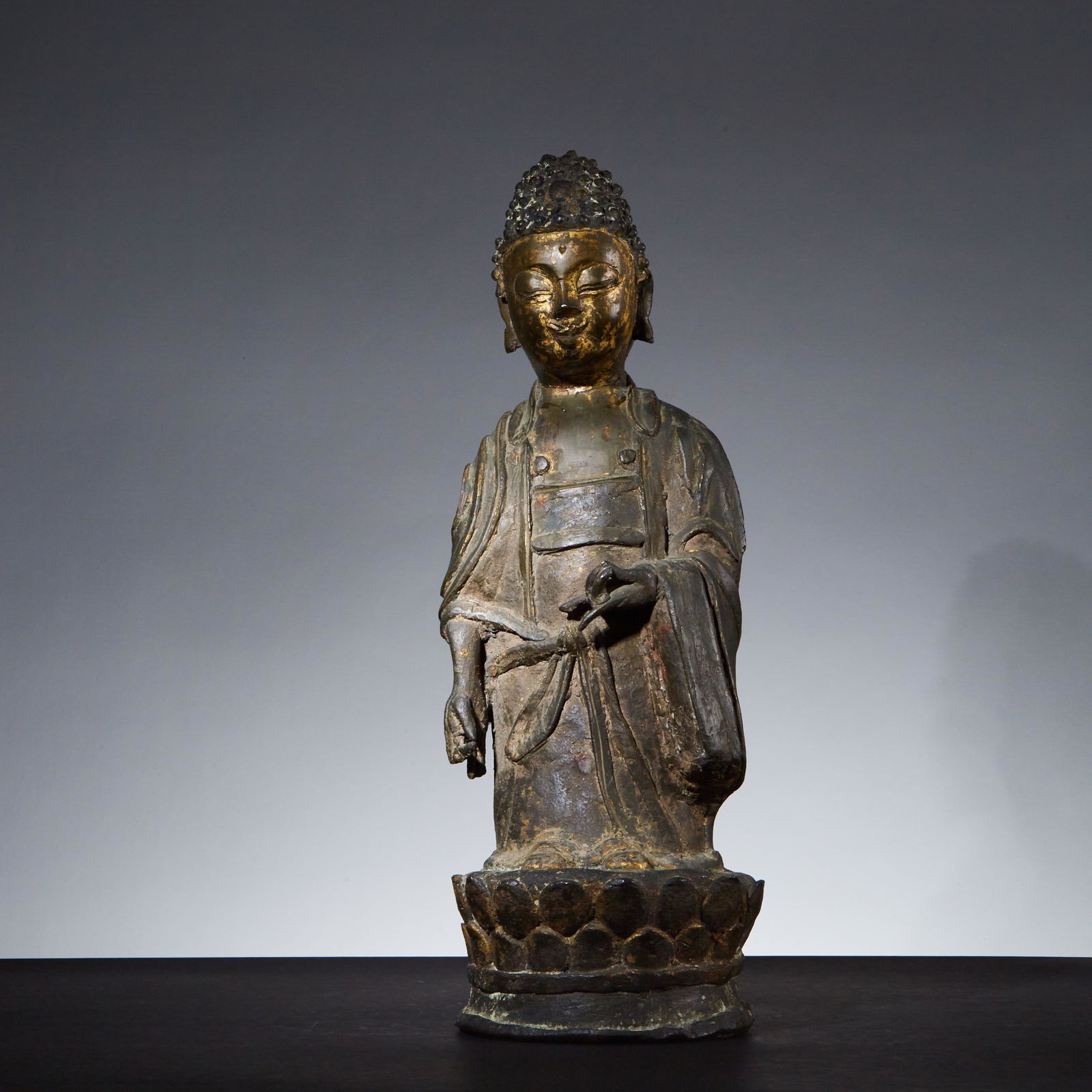Ming dynasty bronze statue of Buddha (1 of 9)