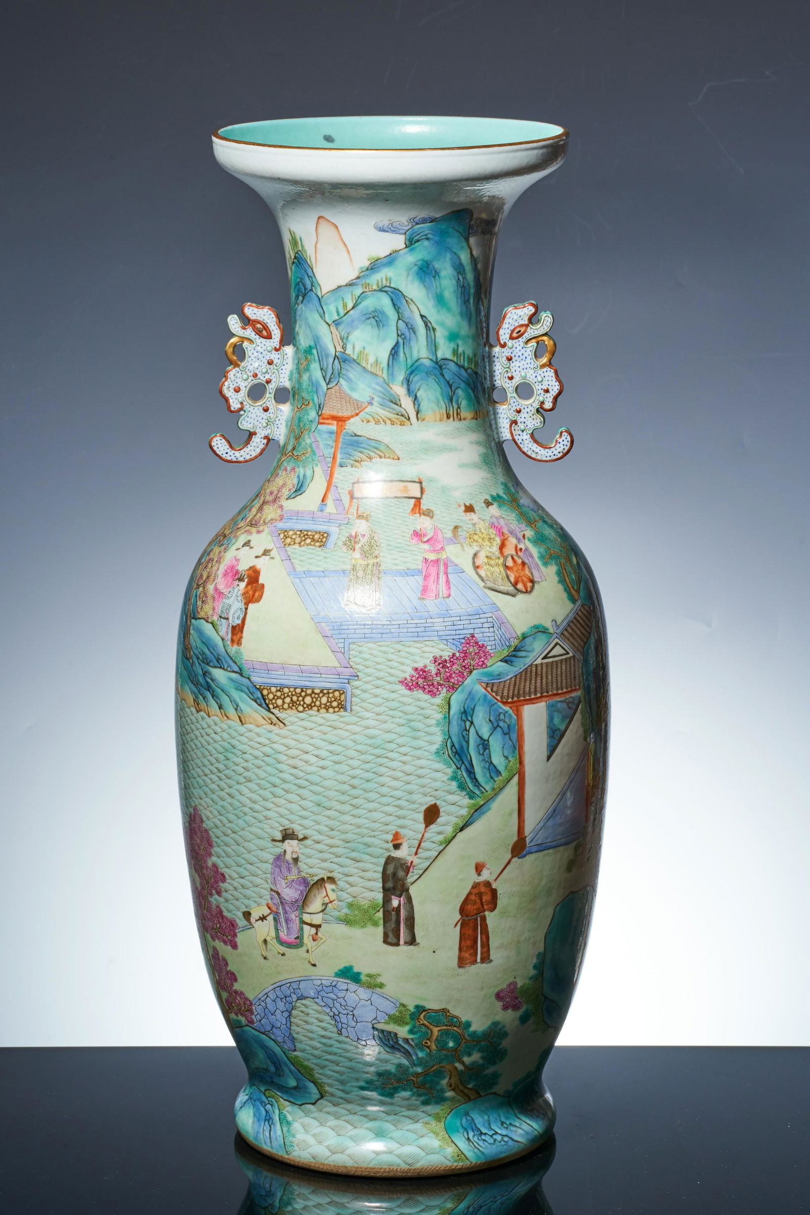 Qing Jiaqing New Year's pastel character story double (1 of 7)