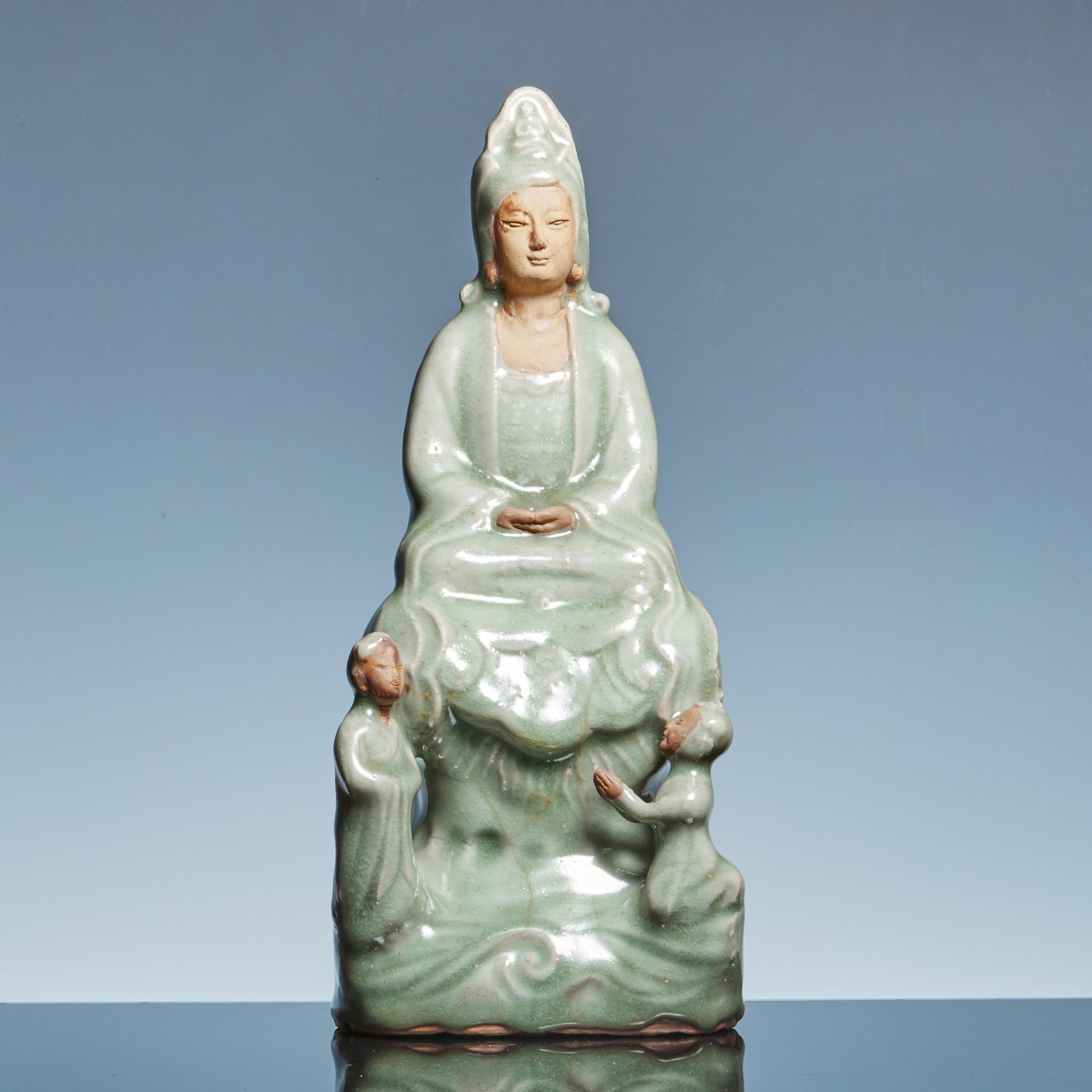 Guanyin in Longquan Kiln in Song Dynasty (1 of 9)