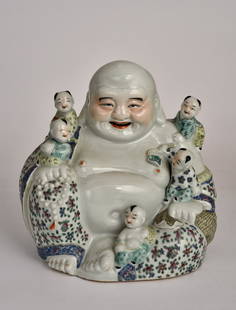 Republic of China, Five Buddhas: Republic of China, Five Buddhas 民国，五子佛 Dimensions: H,26cm