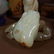 A QING DYNASTY CARVED WHITE JADE BOX SET - 11