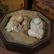 A QING DYNASTY CARVED WHITE JADE BOX SET - 3