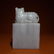 A QING DYNASTY CARVED WHITE JADE LOIN PATTERN SEAL - 4