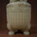 A QING DYNASTY CARVED WHITE JADE DRAGON PATTERN INCENSE - 6
