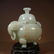 A QING DYNASTY CARVED WHITE JADE INCENSE BURNER - 3