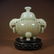 A QING DYNASTY CARVED WHITE JADE INCENSE BURNER - 4