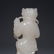 A QING DYNASTY CARVED WHITE JADE CHILD ORNAMENT - 6