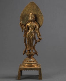 SONG DYNASTY GILT GUANYIN STATUE
