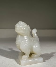 MING DYNASTY WHITE JADE SEAL