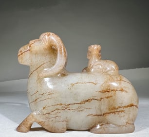 MING DYNASTY JADE SHEEP