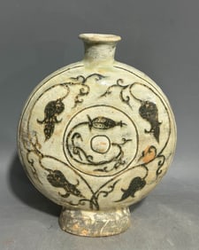 GORYEO PORCELAIN FLAT BOTTLE