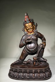 MING DYNASTY BRONZE GOD OF WEALTH