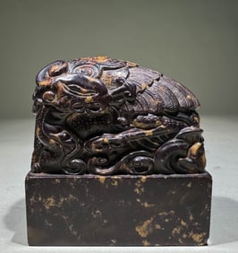 SHOUSHAN STONE SEAL IN QING DYNASTY