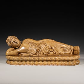 A Dingyao reclining Buddha, Song Dynasty, China