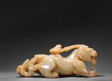 A Hetian Yului beast, Warring States Period, China