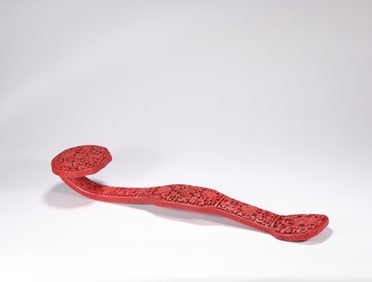 A lacquerware poem and prose, Qing Dynasty, China