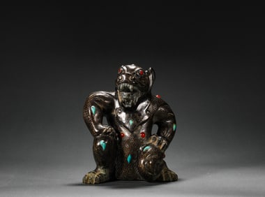 A gold and silver bear, Han Dynasty, China