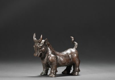 A silvery beast, Han Dynasty, China