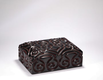 A lacquer square box, Han Dynasty, China