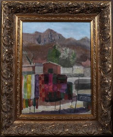 Wu Guanzhong's fine oil paintings