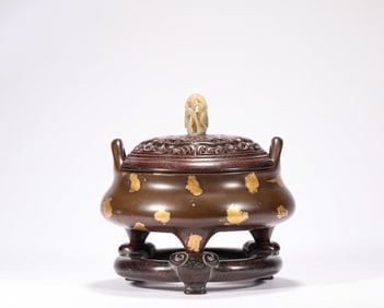 A Chongzhen copper incense, Ming Dynasty, China
