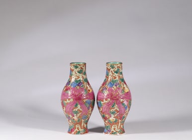 One bottle pair, Qing Dynasty, China