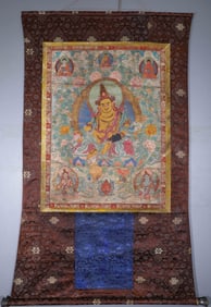 A thangka, Ming Dynasty, China