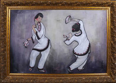 Pan Yuliang's fine oil paintings