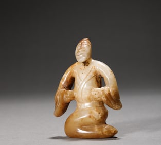 A Hetian jade dancer, Ming Dynasty, China