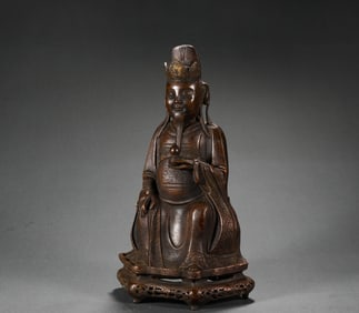 Ming Dynasty Taishang Laojun bronze statue