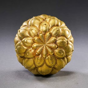 Tang Dynasty pure gold Buddha utensil