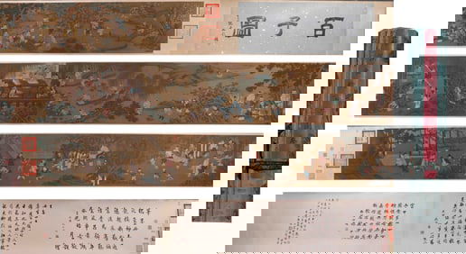 Su Hanchen hundred sub-drawings long volume