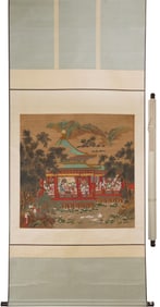 Lengmei Figure painting