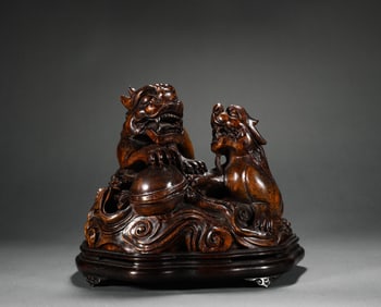 Ming Dynasty aloes auspicious beast