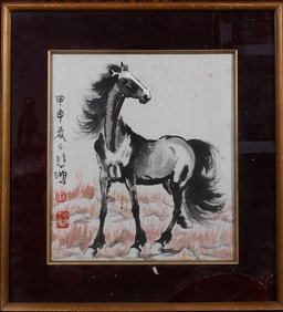 Xu Beihong's picture frame