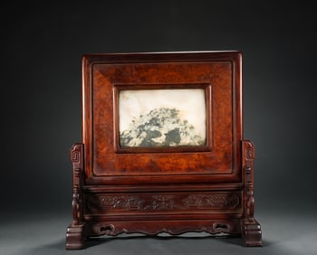 Huanghuali screen in Qing dynasty