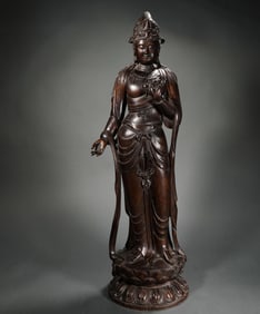 Ming Dynasty treasures Qinan aloes Guanyin statue