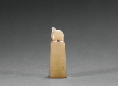 Hetian jade seal of Tang Dynasty