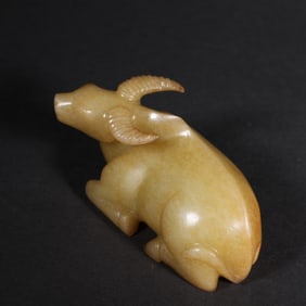 Hetian jade cattle