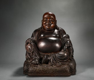 Bronze Maitreya Buddha of the Qing Dynasty